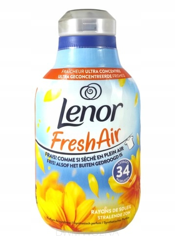 Lenor 476ml 34 płukaniaFresh Rayons de Solis