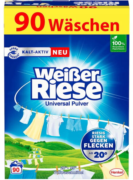 Weisser Riese 90prań proszek Uniwersal 4,5kg