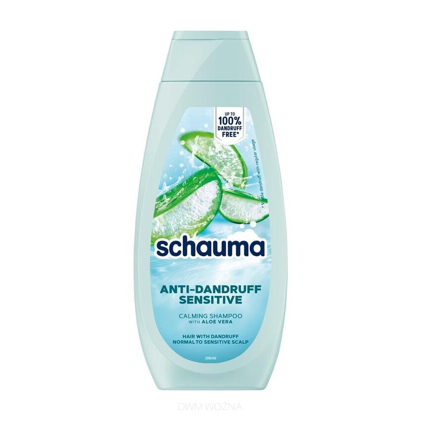 Schauma 400ml szampon do mycia włosów Aloe Vera łupież