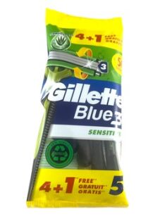 Gillette Blue3 maszynki do golenia jednorazowe Sens. 4+1 szt.