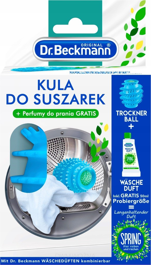 Dr Beckmann Trocken Ball kula do suszarki +50ml