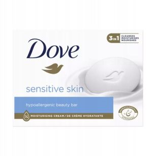 Dove 90g mydło kostka Sensitive Skin do skóry wrażliwej