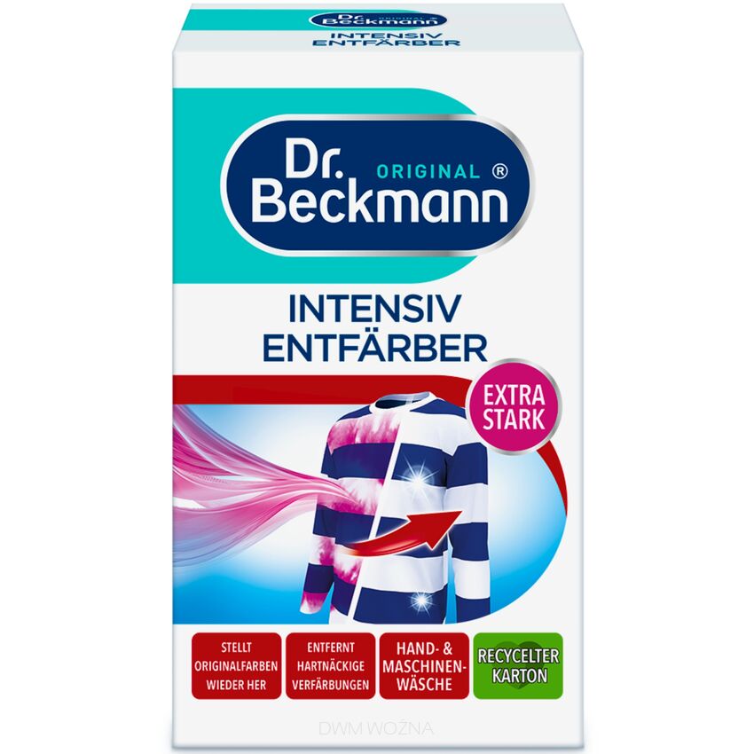 Dr Beckmann Intensiv Entfarber odbarwiacz do prania 3w1 200g