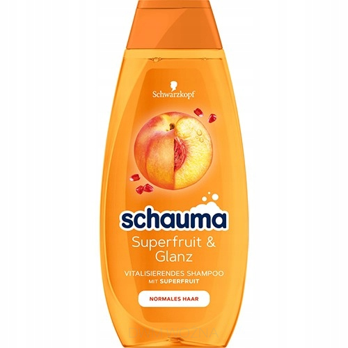 Schauma 400ml szampon do mycia włosów  Superfruit&Glanz odżywienie