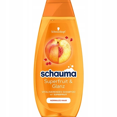 Schauma 400ml szampon do mycia włosów  Superfruit&Glanz odżywienie