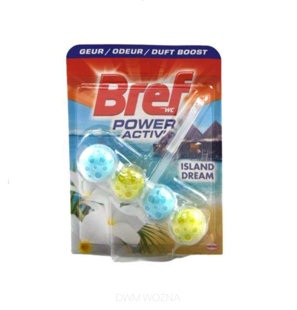 Bref Power Activ kulki do WC 50g Island Dream