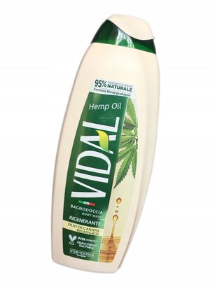 VIDAL żel płyn do mycia ciała 600ml Hemp Oil