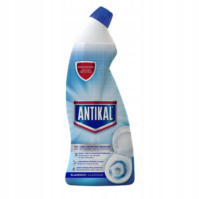 Antikal 750ml Płyn żel do czyszczenia toalety  WC CLassic