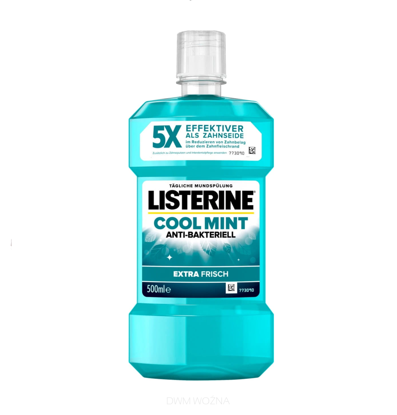 Listerine 500ml płyn do płukania jamy ustnej Cool Mint