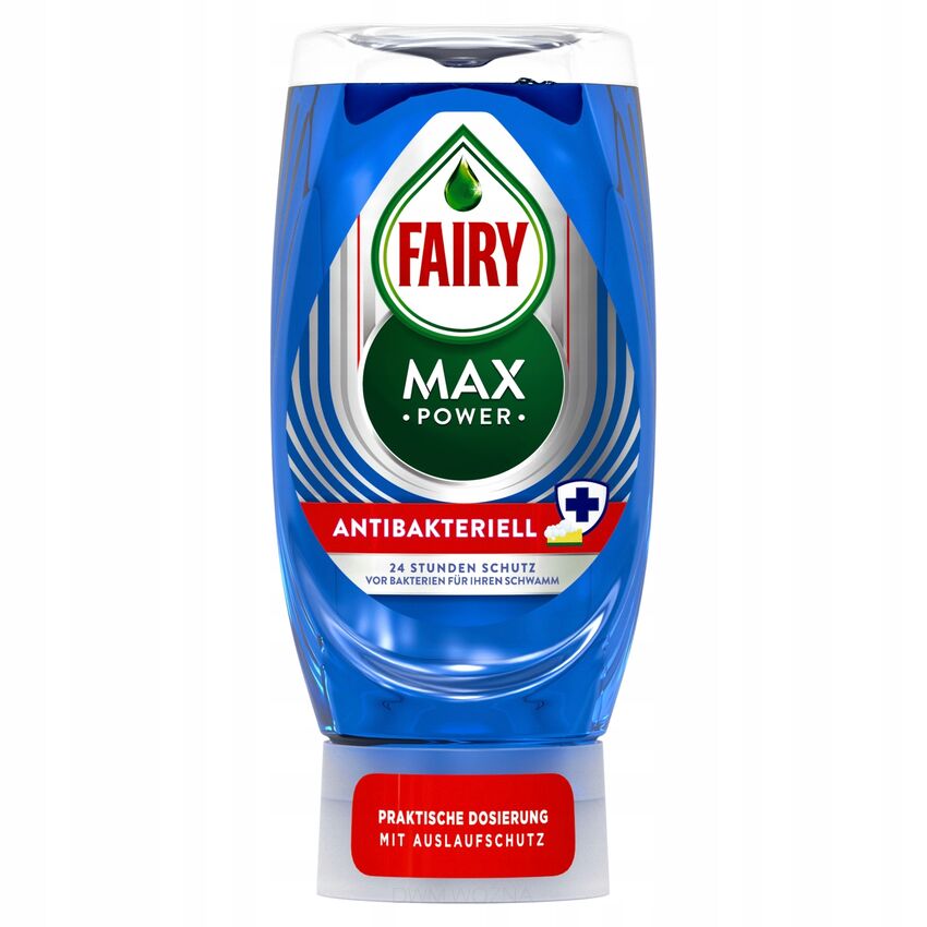 Fairy 660ml płyn do naczyń Max Power Antibakteriel