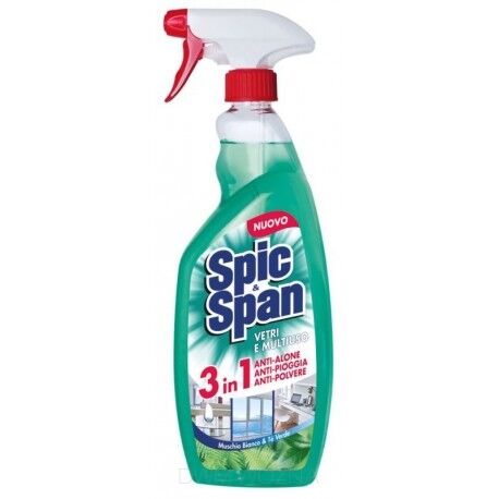 SPIC SPAN PŁYN DO MYCIA SZYB LUSTER POWIERZCHNI SZKLANYCH  500ML