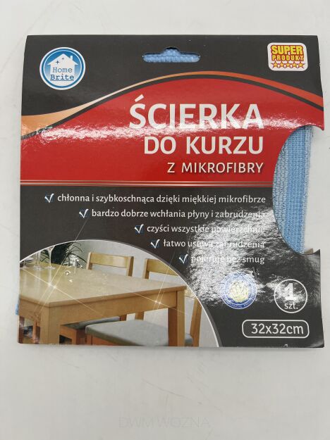 Ścierka uniwersalna z mikrofibry 32x32