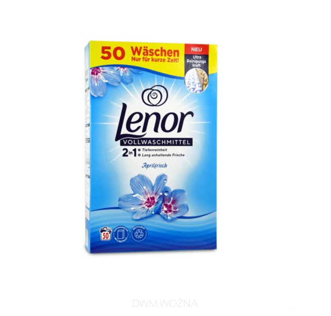 Lenor 50 prań proszekUniwersal 3,25kg