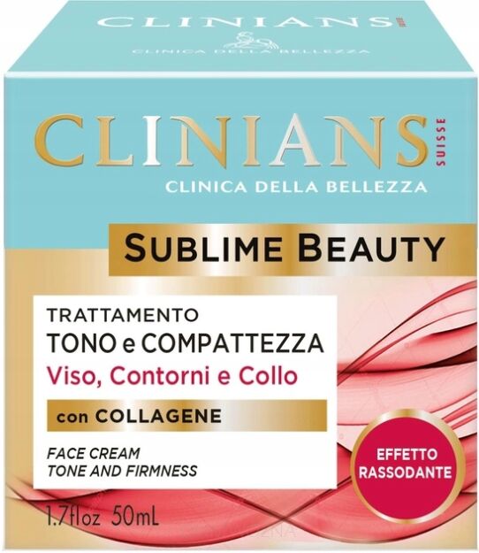 CLINIANS SUBLIME BEAUTY KREM TONIZUJĄCY DO TWARZY  50ML