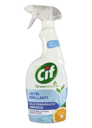 Cif 650ml spray do mycia szyb luster powierzchni szklanych  Vetri Brilanti Arancia