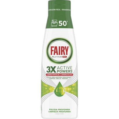 Fairy 50 myć żel płyn do naczyń do zmywarek 1l Limone