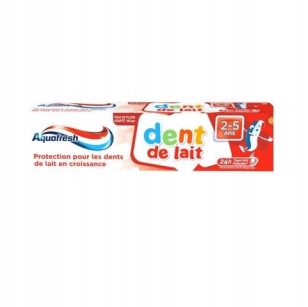 Aquafresh 50ml pasta do mycia zębów dla dzieci 2-5lat