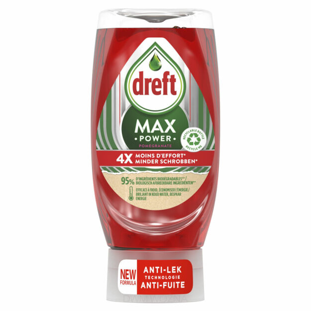 Dreft 370ml płyn do naczyń Max Power Pomegranate