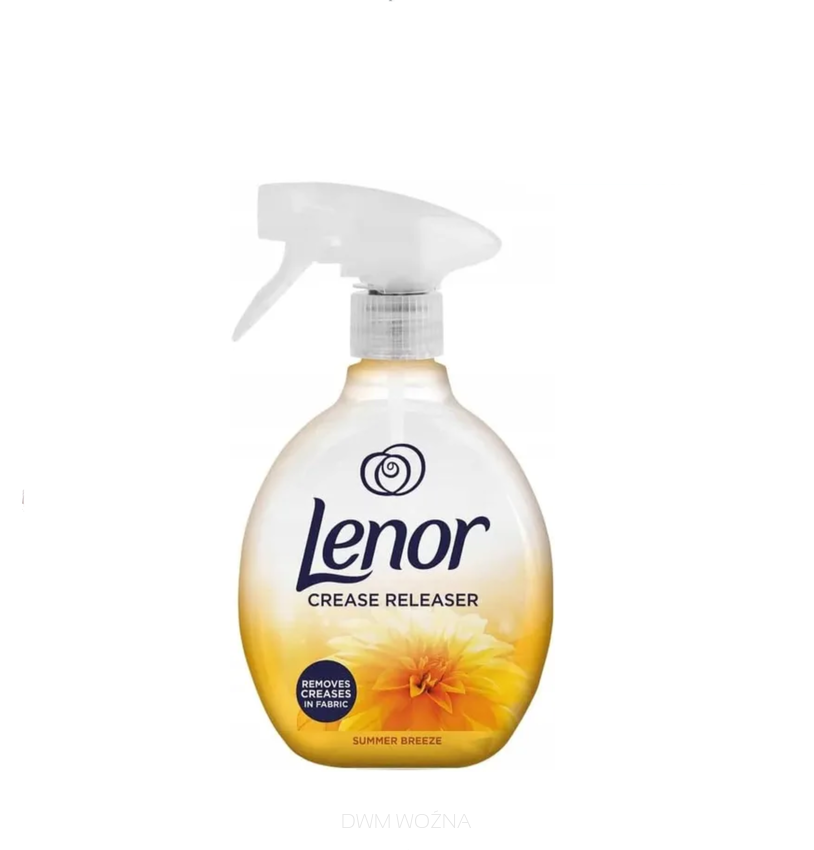 Lenor 500ml żelazko w sprayu Summer Breeze ułatwia prasowanie