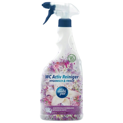 Ambi Pur  Spray do czyszczenia WC 750ml White Flowers